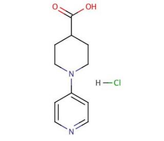 1-(4-Pyridinyl)-4-piperidinecaboxylic acid monohydrochloride (CAS 210962-09-7) - chemical structure image