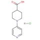 1-(4-Pyridinyl)-4-piperidinecaboxylic acid monohydrochloride (CAS 210962-09-7) - chemical structure image