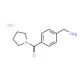 1-[4-(Pyrrolidin-1-ylcarbonyl)phenyl]methanaminehydrochloride - chemical structure image
