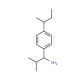 1-(4-sec-butylphenyl)-2-methylpropan-1-amine - chemical structure image