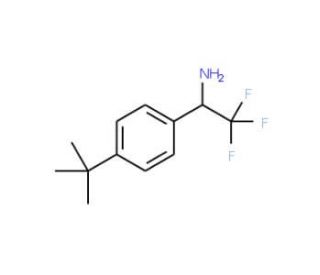 1-(4-tert-butylphenyl)-2,2,2-trifluoroethan-1-amine - chemical structure image