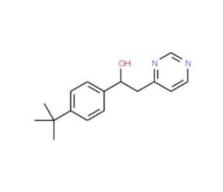 1-(4-tert-Butylphenyl)-2-(pyrimidin-4-yl)ethanol (CAS 849021-31-4) - chemical structure image