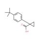 1-(4-tert-butylphenyl)cyclopropanecarboxylic acid - chemical structure image