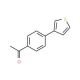 1-(4-Thiophen-3-yl-phenyl)-ethanone (CAS 172035-84-6) - chemical structure image
