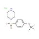 1-{[4-(trifluoromethoxy)benzene]sulfonyl}piperazine hydrochloride - chemical structure image