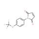 1-[4-(Trifluoromethoxy)phenyl]-1H-pyrrole-2,5-dione (CAS 68255-58-3) - chemical structure image