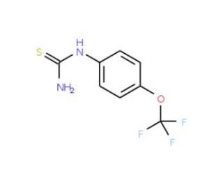 1-[4-(Trifluoromethoxy)phenyl]-2-thiourea (CAS 142229-74-1) - chemical structure image