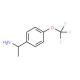 1-[4-(trifluoromethoxy)phenyl]ethanamine (CAS 123195-23-3) - chemical structure image