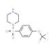 1-{[4-(trifluoromethoxy)phenyl]sulfonyl}piperazine - chemical structure image