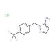 1-[4-(trifluoromethyl)benzyl]-1H-pyrazol-5-amine hydrochloride - chemical structure image
