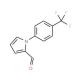 1-[4-(Trifluoromethyl)phenyl]-1H-pyrrole-2-carboxaldehyde - chemical structure image