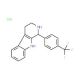 1-[4-(Trifluoromethyl)phenyl]-2,3,4,9-tetrahydro-1H-beta-carboline hydrochloride - chemical structure image