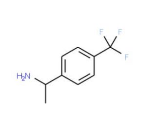 1-[4-(trifluoromethyl)phenyl]ethanamine (CAS 84499-73-0) - chemical structure image