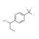 1-[4-(Trifluoromethyl)phenyl]propan-1-ol (CAS 67081-98-5) - chemical structure image