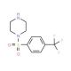 1-{[4-(trifluoromethyl)phenyl]sulfonyl}piperazine - chemical structure image
