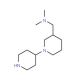 (1,4′-Bipiperidin-3-ylmethyl)dimethylamine (CAS 883515-98-8) - chemical structure image
