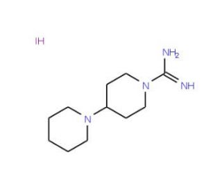 1,4&prime;-Bipiperidine-1&prime;-carboximidamide hydroiodide (CAS 849776-34-7) - chemical structure image