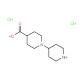 1,4′-Bipiperidine-4-carboxylic acid dihydrochloride - chemical structure image