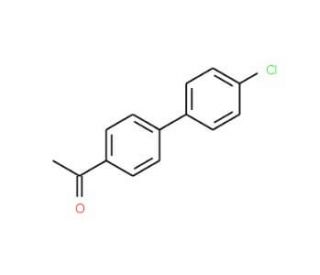 1-(4&prime;-Chlorobiphenyl-4-yl)ethanone (CAS 5002-07-3) - chemical structure image