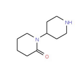 [1,4&prime;]Bipiperidinyl-2-one (CAS 159874-26-7) - chemical structure image