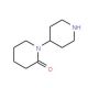 [1,4′]Bipiperidinyl-2-one (CAS 159874-26-7) - chemical structure image