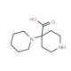 [1,4′]Bipiperidinyl-4′-carboxylic acid (CAS 933721-82-5) - chemical structure image