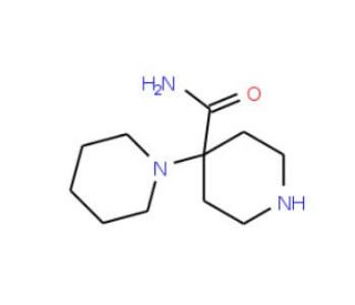 [1,4&prime;]Bipiperidinyl-4&prime;-carboxylic acid amide (CAS 39633-82-4) - chemical structure image