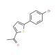 1-[5-(4-bromophenyl)thien-2-yl]ethanone (CAS 51335-89-8) - chemical structure image