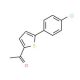 1-[5-(4-Chlorophenyl)-2-thienyl]-1-ethanone (CAS 51335-90-1) - chemical structure image
