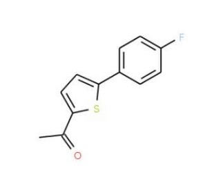 1-[5-(4-Fluorophenyl)-2-thienyl]-1-ethanone - chemical structure image