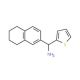 1-(5,6,7,8-tetrahydronaphthalen-2-yl)-1-thien-2-ylmethanamine - chemical structure image
