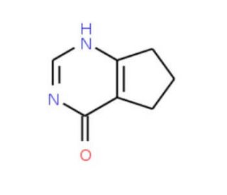 1,5,6,7-Tetrahydro-4H-cyclopenta[d]pyrimidin-4-one (CAS 5661-01-8) - chemical structure image