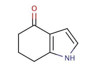 1,5,6,7-Tetrahydro-4H-indol-4-one (CAS 13754-86-4) - chemical structure image