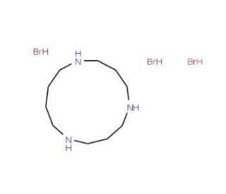 1,5,9-Triazacyclotridecane trihydrobromide (CAS 74676-52-1) - chemical structure image
