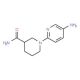 1-(5-aminopyridin-2-yl)piperidine-3-carboxamide - chemical structure image
