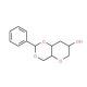 1,5-Anhydro-4,6-O-benzylidene-3-deoxy-D-glucitol (CAS 152613-20-2) - chemical structure image