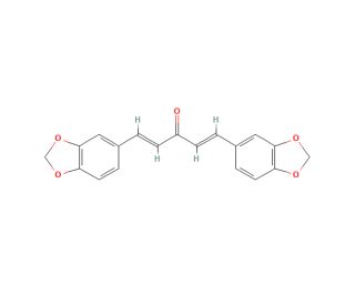 1,5-Bis-(1,3-Benzodioxol-5-yl)-3-Pentadienone (CAS 108439-88-9) - chemical structure image