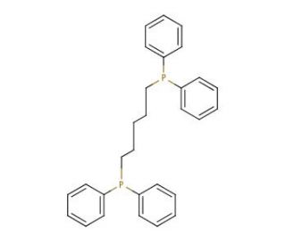 1,5-Bis(diphenylphosphino)pentane (CAS 27721-02-4) - chemical structure image