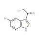 1-(5-Bromo-1H-indol-3-yl)-2-chloroethanone - chemical structure image