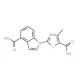 1-(5-carboxy-4-methyl-1,3-thiazol-2-yl)-1H-indole-4-carboxylic acid - chemical structure image