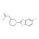 [1-(5-Chloro-1,3-benzoxazol-2-yl)piperidin-3-yl]-acetic acid - chemical structure image