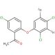 1-[5-Chloro-2-(2,4-dichlorophenoxy)phenylethanone]-d2 - chemical structure image