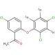 1-[5-Chloro-2-(2,4-dichlorophenoxy)phenylethanone]-d3 - chemical structure image
