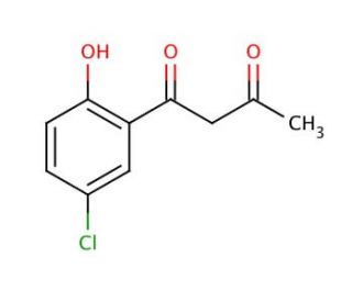 1-(5-Chloro-2-hydroxyphenyl)-1,3-butanedione (CAS 65897-66-7) - chemical structure image