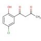1-(5-Chloro-2-hydroxyphenyl)-1,3-butanedione (CAS 65897-66-7) - chemical structure image