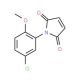 1-(5-Chloro-2-methoxy-phenyl)-pyrrole-2,5-dione (CAS 39900-81-7) - chemical structure image
