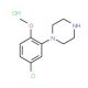 1-(5-Chloro-2-methoxyphenyl)piperazine hydrochloride (CAS 286464-49-1) - chemical structure image