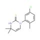 1-(5-Chloro-2-methylphenyl)-4,4-dimethyl-1,4-dihydropyrimidine-2-thiol - chemical structure image