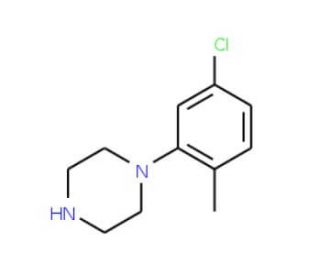 1-(5-Chloro-2-methylphenyl)piperazine (CAS 76835-20-6) - chemical structure image
