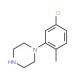 1-(5-Chloro-2-methylphenyl)piperazine (CAS 76835-20-6) - chemical structure image